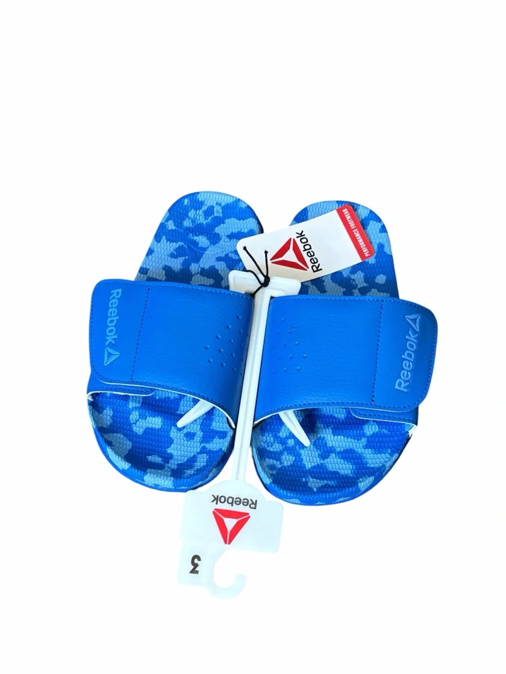 Reebok | Kids Blue slide-ons